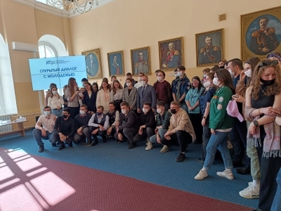 Встреча с министром строительства Иркутской области Писаревым Павлом Валерьевичем и министром по молодежной политики Иркутской области Цыгановой Маргаритой Михайловной 