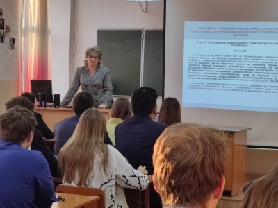 Представители Центра фирменного обслуживания провели лекцию для студентов ЧТЖТ