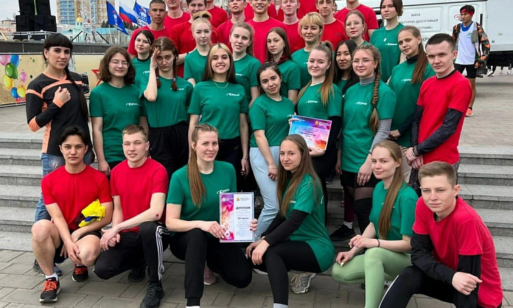 Команда ЗабИЖТ заняла третье место в первомайской эстафете