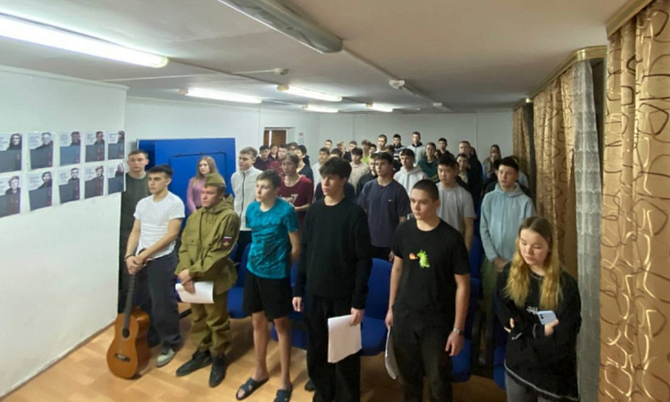 Час патриотизма в общежитии УУКЖТ ИрГУПС