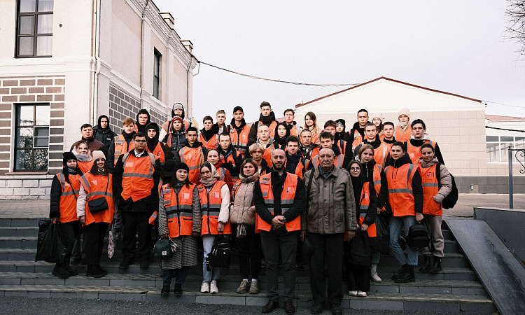 Выездное занятие для будущих железнодорожников прошло на ст.Карымская