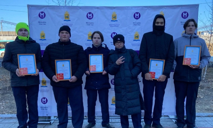 Студенты УУКЖТ ИрГУПС награждены благодарственными письмами мэра города Улан-Удэ