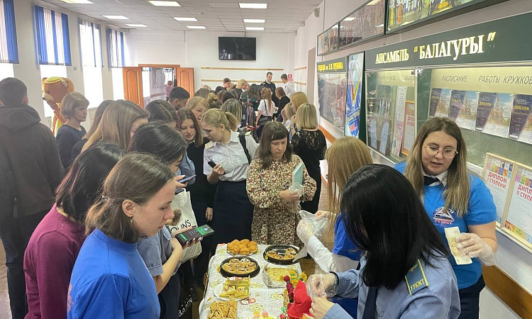 Благотворительная ярмарка в УУКЖТ ИрГУПС