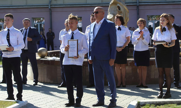 Вручение именной стипендии Роспрофжел студентам УУКЖТ ИрГУПС