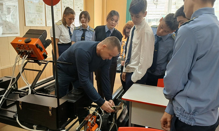 Продолжаем акцию "Покажем класс" в УУКЖТ ИрГУПС