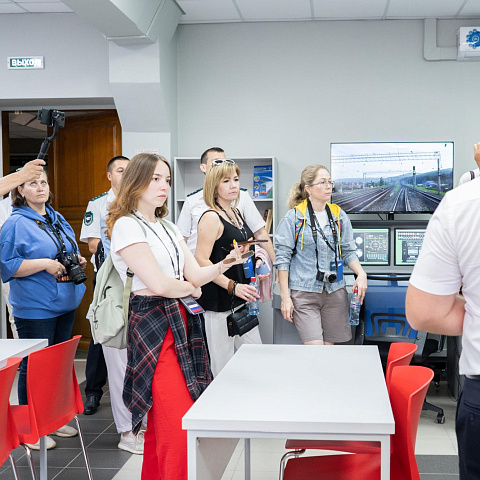 В ИрГУПС прошёл пресс-тур 