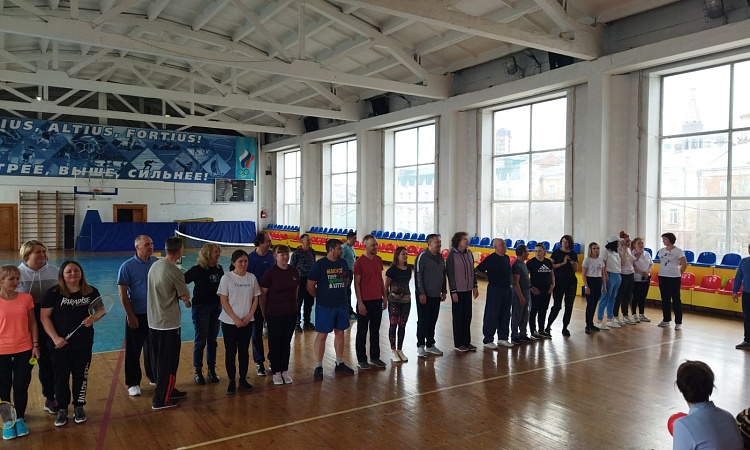 Традиционный День здоровья среди его сотрудников.