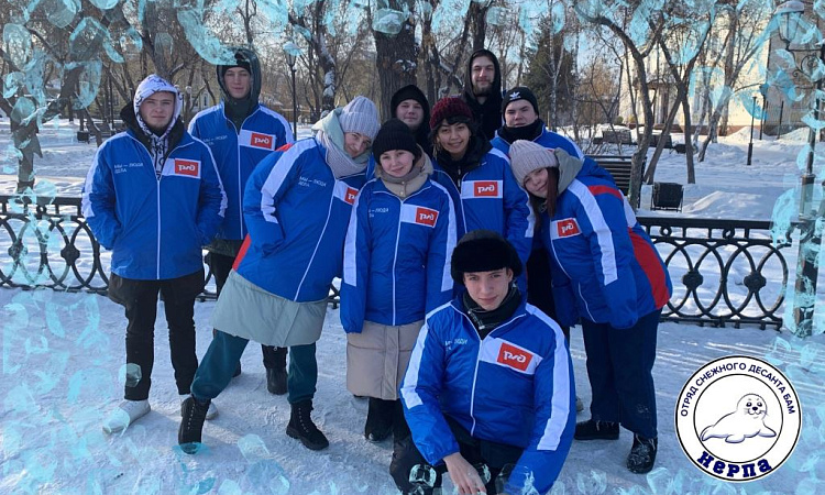  Снежный десант в составе ОСД "Нерпа"