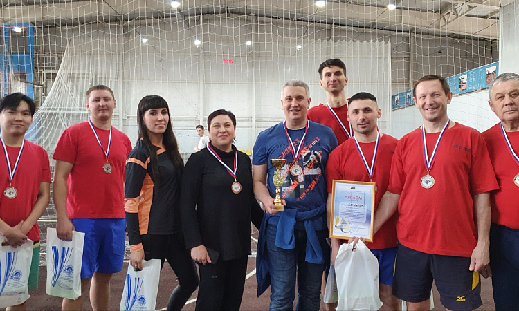 Команда ЗабИЖТ заняла третье место на соревнованиях по волейболу