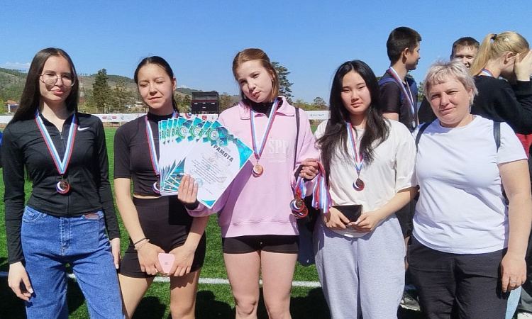 Студенты УУКЖТ ИРГУПС приняли успешное участие в соревнованиях по лёгкой атлетике среди студентов ПОО РБ