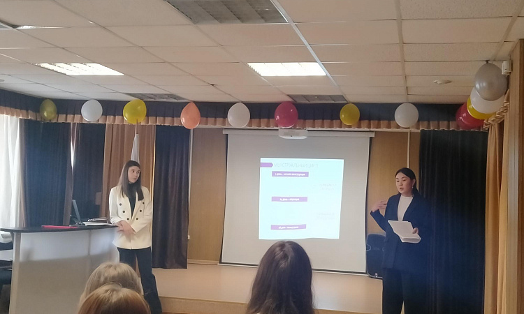 Лекция от студентов ИГМУ в МК ЖТ ИрГУПС