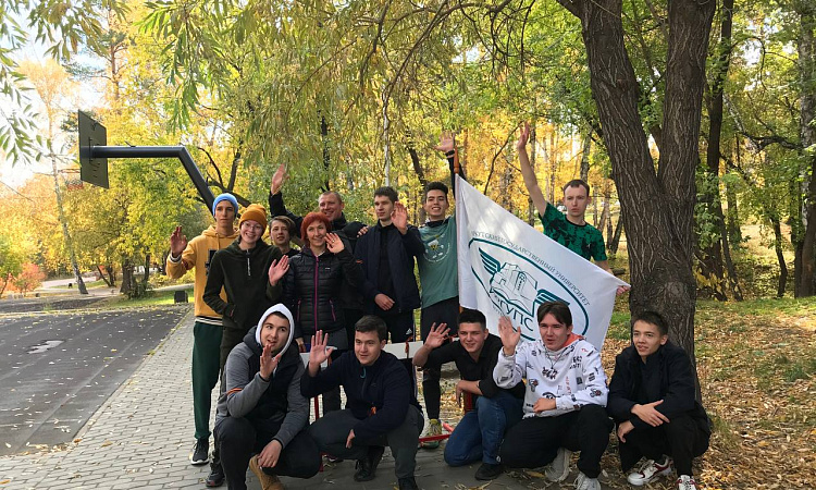 Студенческий патриотический забег