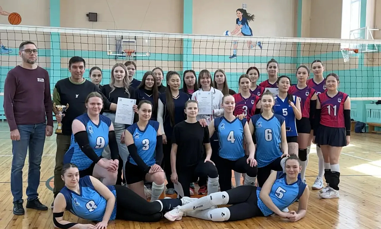 Подведены итоги соревнований по волейболу среди обучающихся