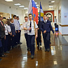 Торжественная линейка по поднятию Флага РФ 24 октября 2022г.