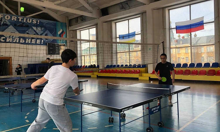 Соревнования в УУКЖТ по настольному теннису среди студентов 1-4 курсов.