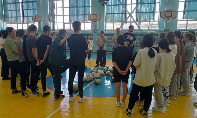 Соревнования по тег-регби состоялись в ЗабИЖТ