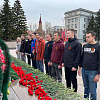 Возложение цветов к Вечному огню и памятнику Герою Советского Союза генералу армии А.П. Белобородову