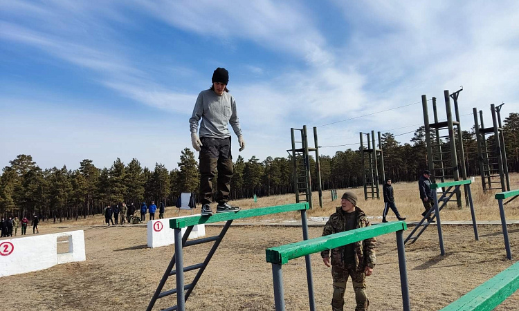 Военные сборы у студентов УУКЖТ ИрГУПС