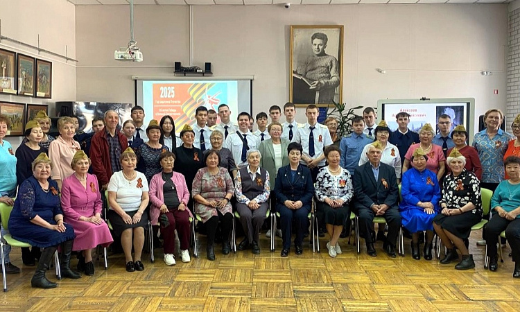 Участие студентов УУКЖТ в вечере воспоминаний ветеранов БАМа "Помним. Гордимся. Чтим"