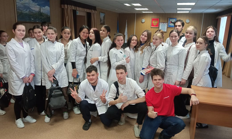 Собрание волонтёров в МК ЖТ ИрГУПС