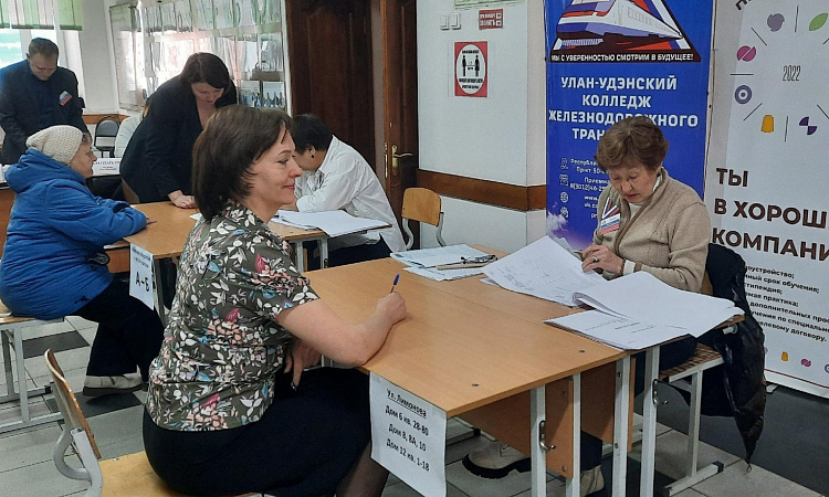 Первый день голосования на выборах Президента РФ