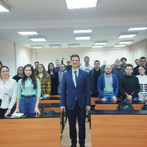 В ИрГУПС состоялась лекция начальника станции «Ангарск»