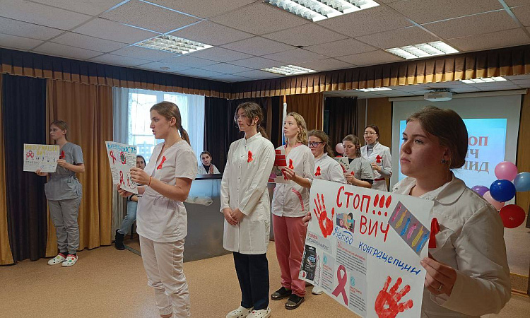 В МК ЖТ ИрГУПС прошло внеаудитрное занятие "Стоп ВИЧ СПИД"