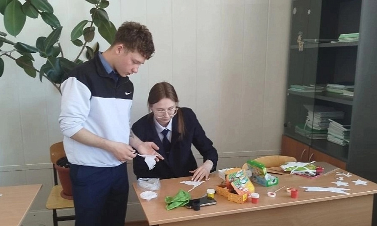 Акция «Окна Победы»в УУКЖТ ИрГУПС