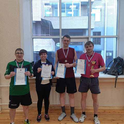 Команда ИрГУПС заняла III место по настольному теннису