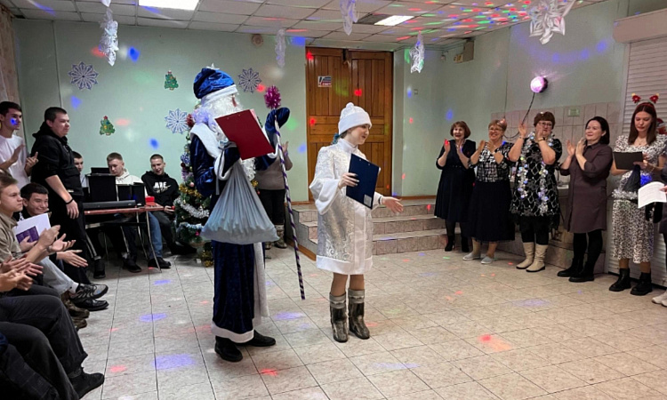 Новогоднее мероприятие в общежитиях УУКЖТ ИрГУПС