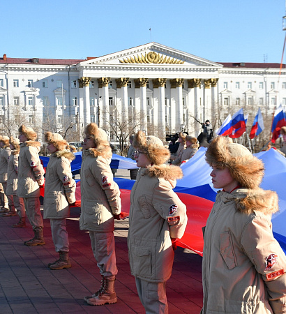 Торжественное шествие на площади Ленина: как это было