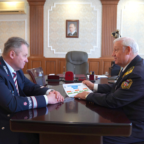 Начальник ВСЖД Вадим Владимиров посетил ИрГУПС