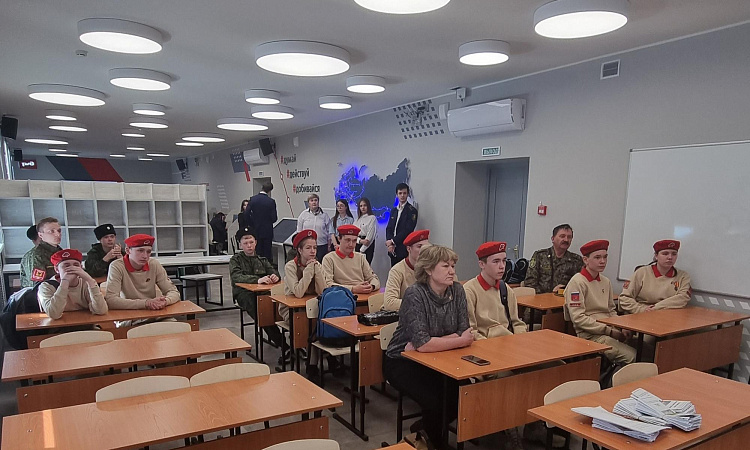 Для школьников-юнармейцев из Забайкалья провели соревнования в ЧТЖТ