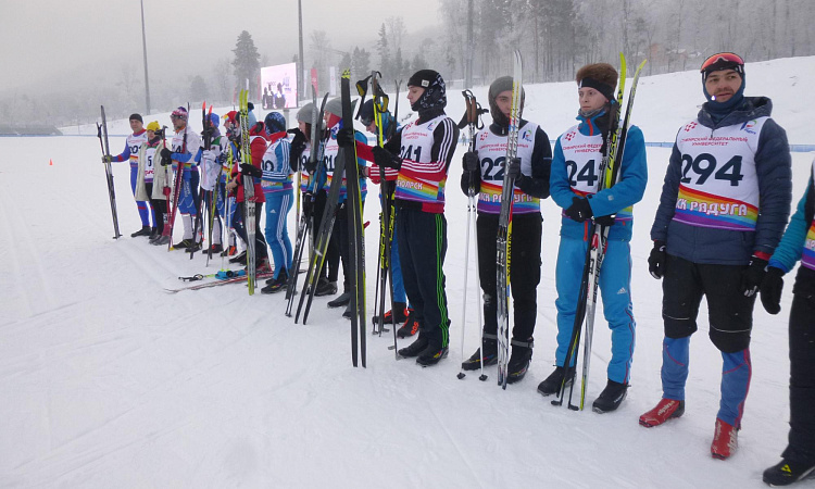 Первенство Красноярского железнодорожного узла по лыжным гонкам 