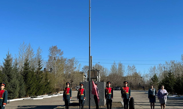 Торжественная линейка, посвященная 79-ой годовщине Великой Отечественной войны состоялась в ЗабИЖТ