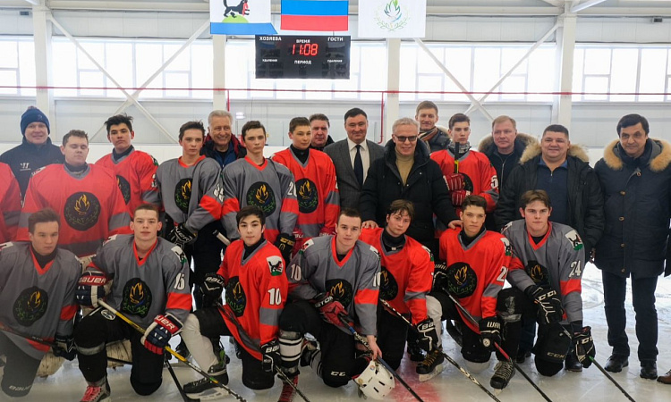 Визит двукратного олимпийского чемпиона Вячеслава Фетисова