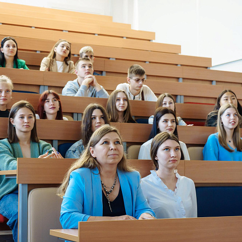 Встреча участников проекта 50/50 с Владимиром Никитиным