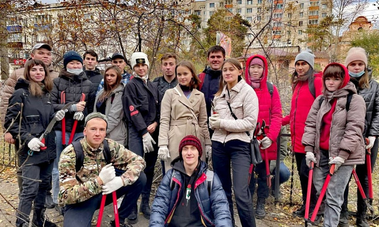 «ЭкоВолна»:  студенты ЗабИЖТ приняли участие в акции