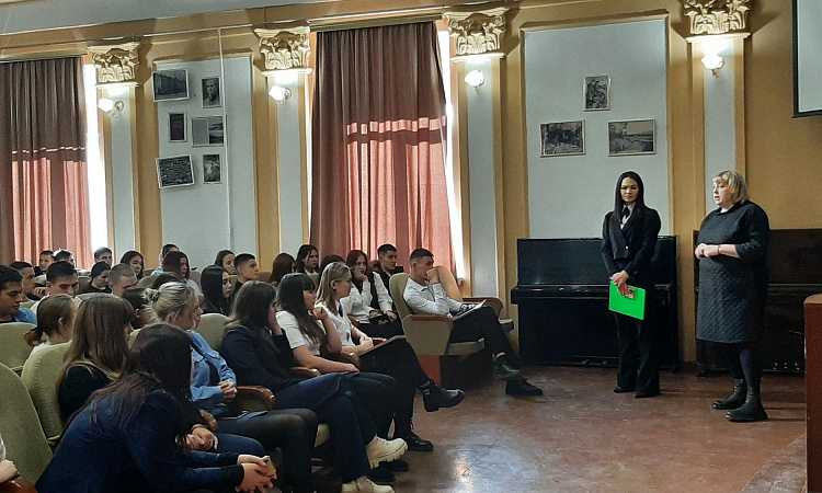 Студенты ЧТЖТ встретились с представителем Забайкальской дирекции по энергообеспечению