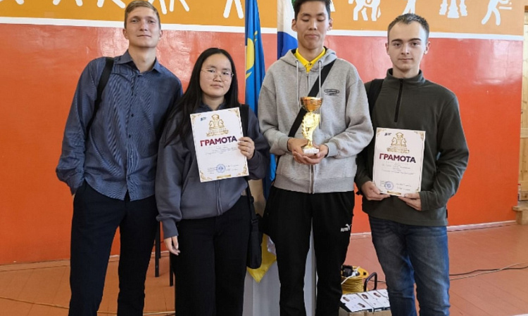 Студенты УУКЖТ ИрГУПС заняли 1 место в Первенстве по шахматам среди ПОО РБ