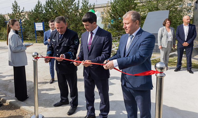 Открытие новой футбольной площадки состоялось в ЗабИЖТ