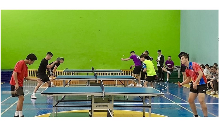 Первенство колледжа по настольному теннису