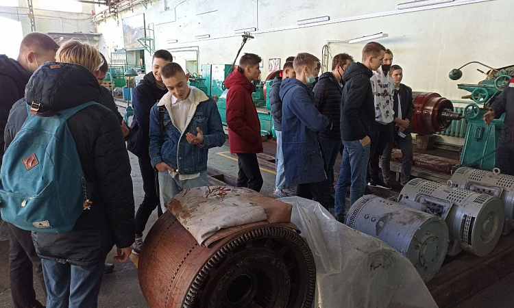 Экскурсия в сервисное локомотивное депо