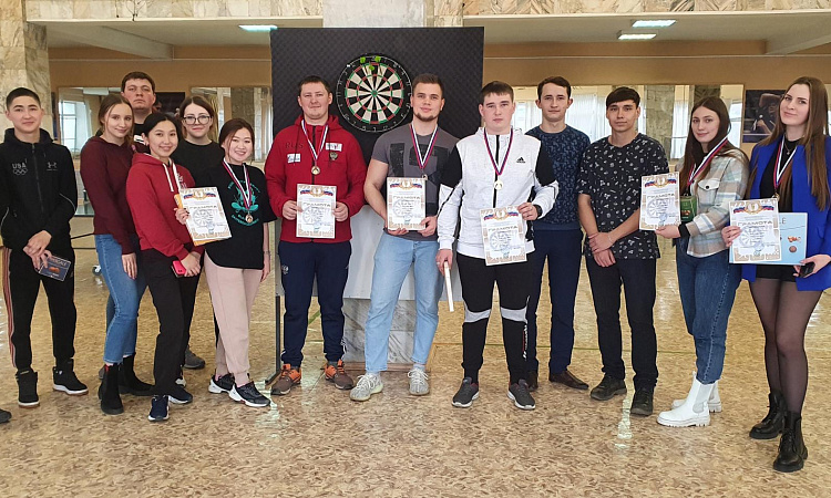 Подведены итоги соревнований по дартсу
