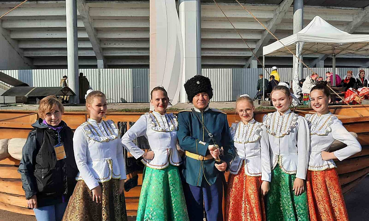 Студенты УУКЖТ приняли участие в празднике "100 лет республики Бурятия".