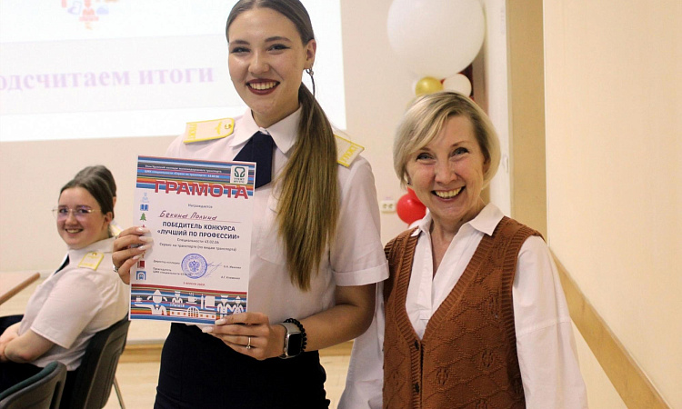 Итоги конкурса "Лучший по профессии" среди студентов 3 курса специальности Сервис на транспорте.