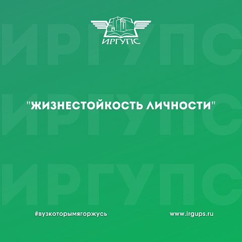 В ИрГУПС завершился семинар "Жизнестойкость личности"