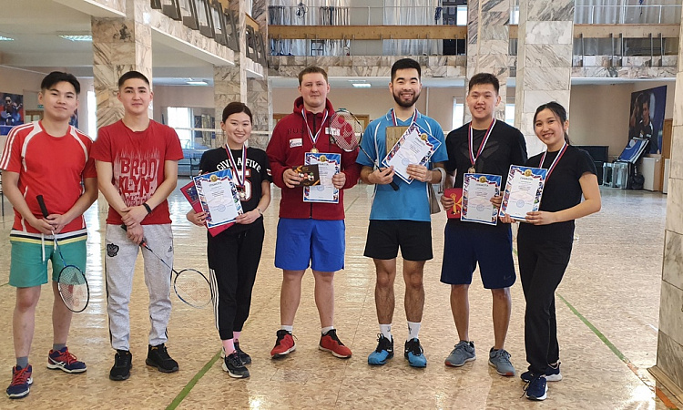 Подведены итоги первенства ЗабИЖТ по бадминтону