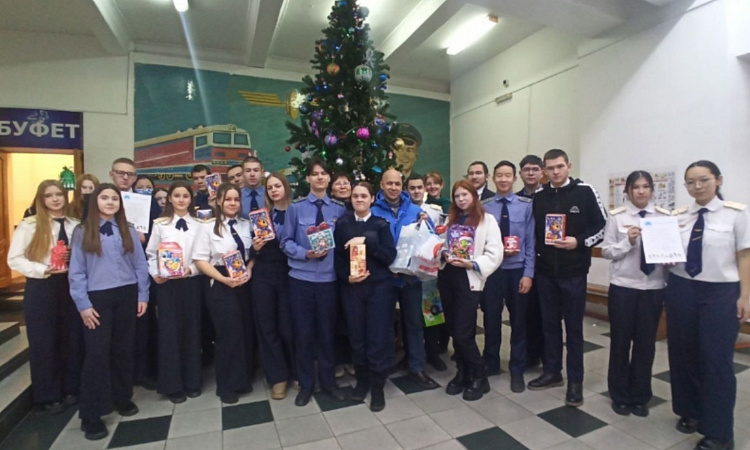 Студенты УУКЖТ ИрГУПС приняли участие в благотворительной акции "От сердца к сердцу"