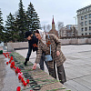 Патриотическое мероприятие у мемориала памяти "Вечный огонь"